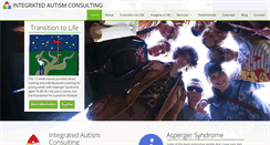 Desktop Screenshot of integratedautismconsulting.com